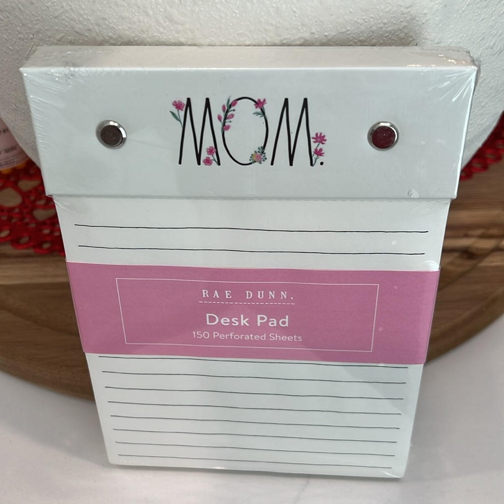 Rae Dunn M🌸M Desk Pad. - Picture 7 of 16